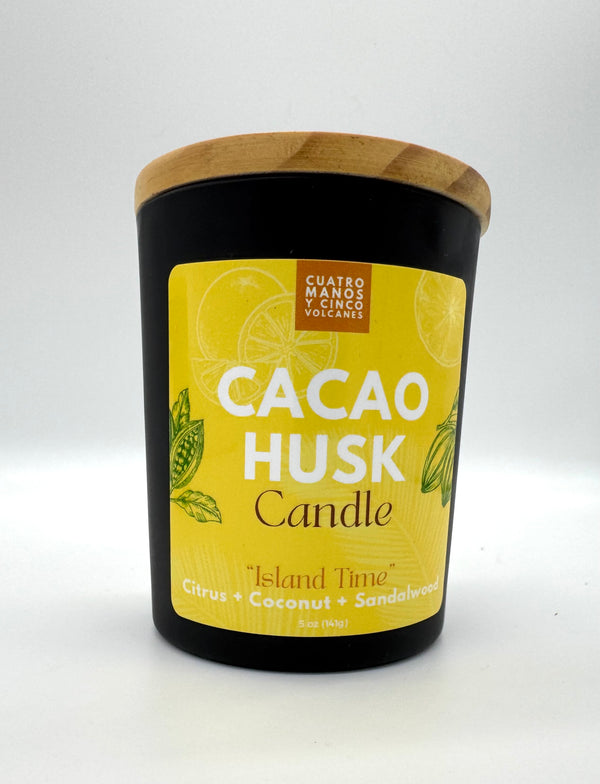 Citrus + Coconut + Sandalwood Cacao Husk Candle