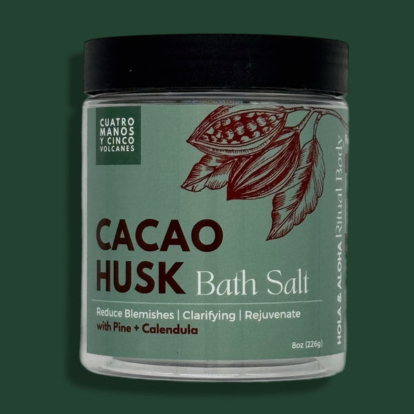 Pine + Calendula + Cacao Husk Bath Salt