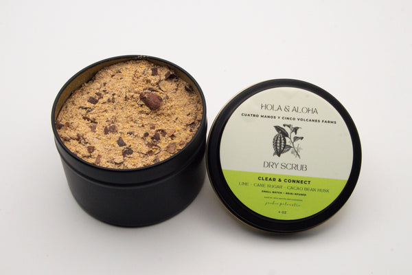 CLEAR & CONNECT DRY BATH SCRUB - Cuatro Manos y Cinco Volcanes Farms